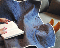 Custom City Map Quilts by Haptic Labs