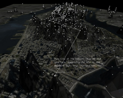 Invisible Cities: Social Networking Landscapes