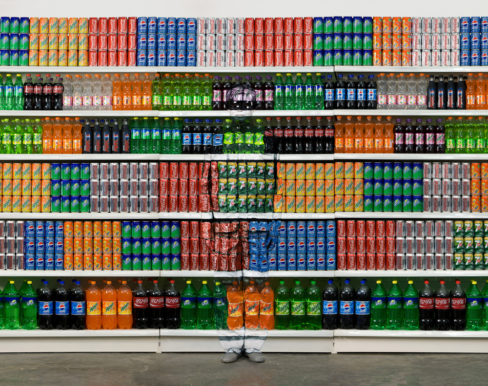 Liu Bolin Hides in the City