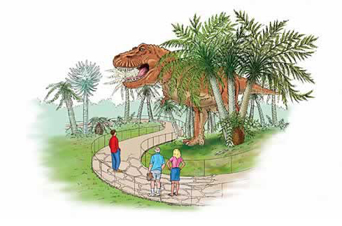 T-Rex at the Creationist Museum